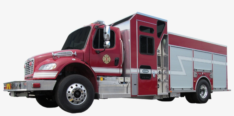 Commercial Top-mount Enclosed Pumper - Fire Apparatus, transparent png download