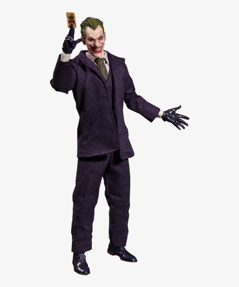 The Joker Collectible Figure - Figura Close Up One:12 Marvel Action, transparent png download