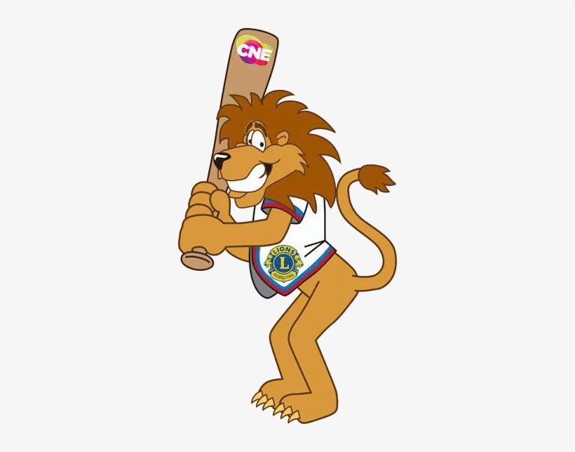Lion With A Baseball Bat - Lion, transparent png download