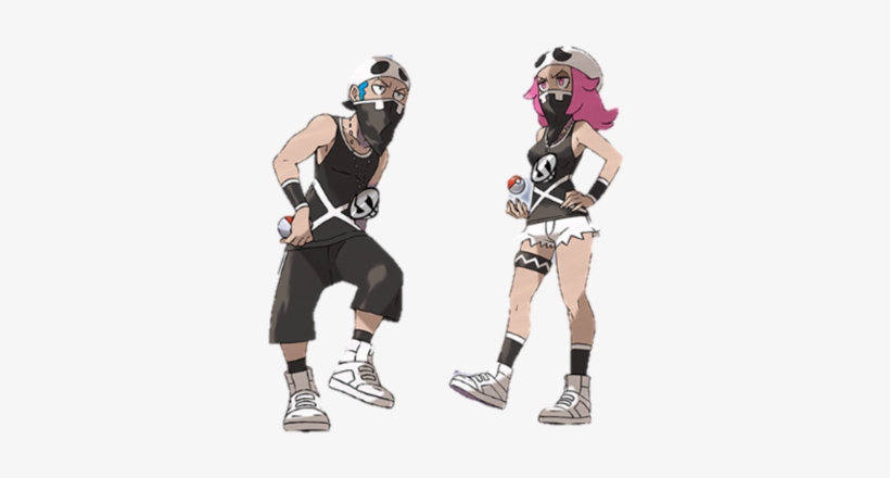 Team Skull - Team Skull Grunt Hat - Pokemon Sun/moon Cosplay Beanie, transparent png download