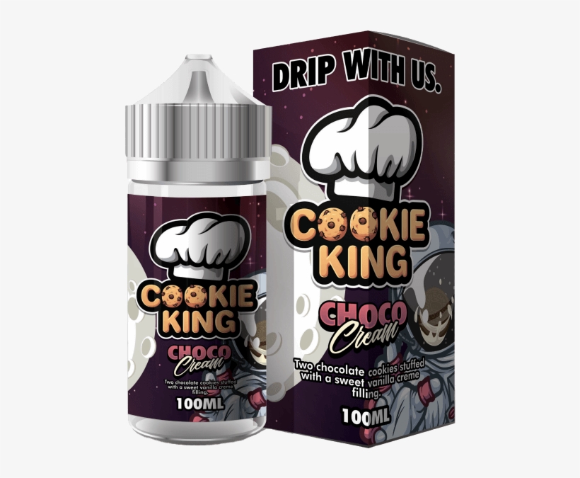 Choco Cream 100ml - Cookie King E Juice, transparent png download