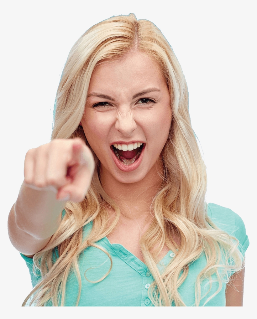 Happy Young Woman Png, transparent png download