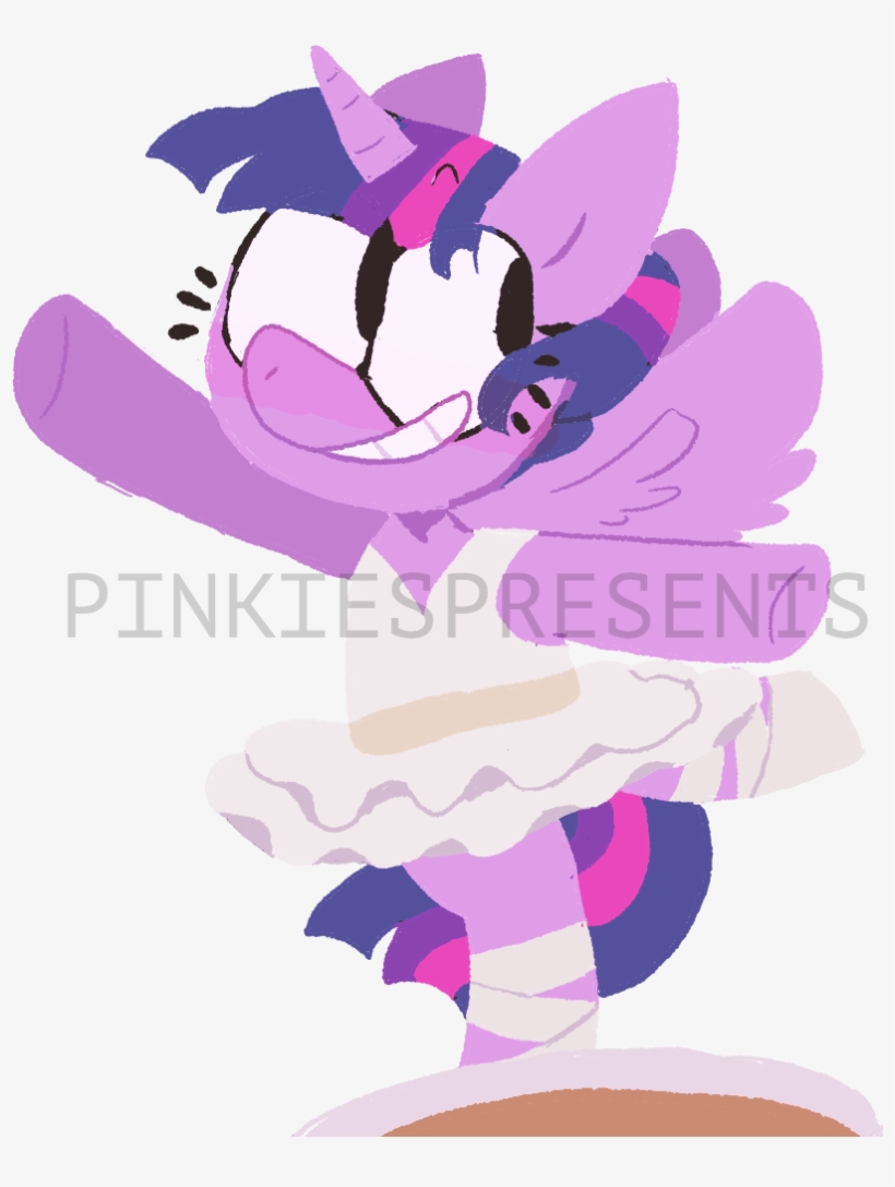 Pinkiespresent, Ballerina, Safe, Simple Background, - Winged Unicorn, transparent png download