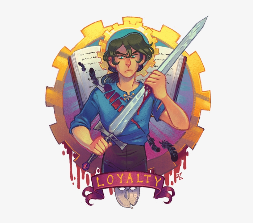 I Did This Set Of Illustrations For The Anime Series - T-shirt, transparent png download