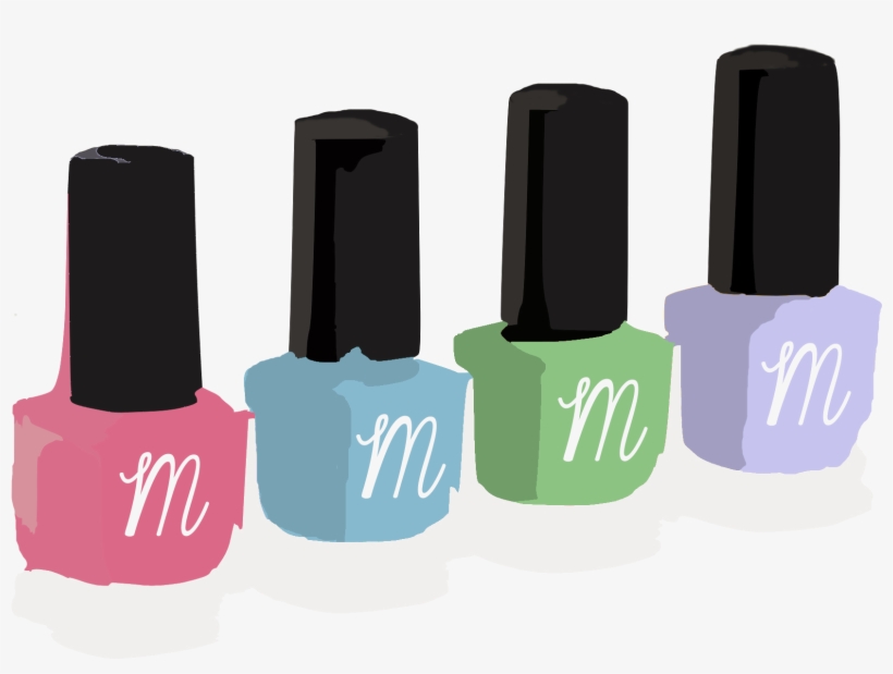 Nail Polish Clipart Spill - Happy Day Personalized Puzzle, transparent png download