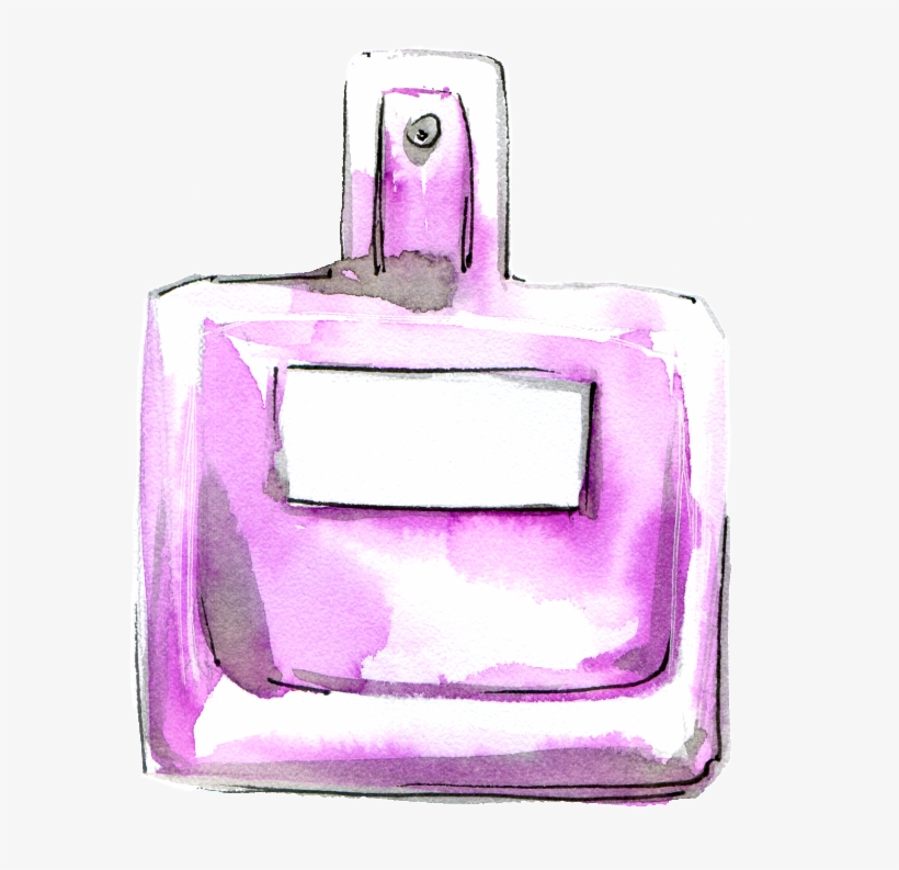 Hand Painted A Perfume Bottle Png Transparent - Portable Network Graphics, transparent png download