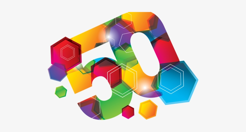 Happy 50 Birthday Png, transparent png download