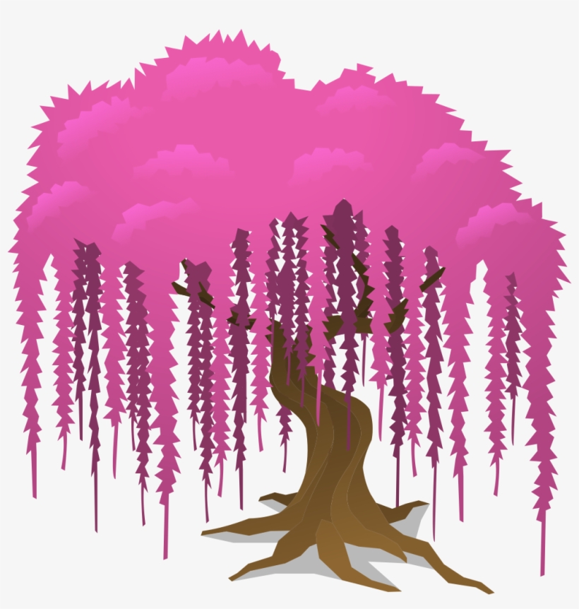 Weeping Willow Pink - Fair Square Financial Holdings Llc, transparent png download