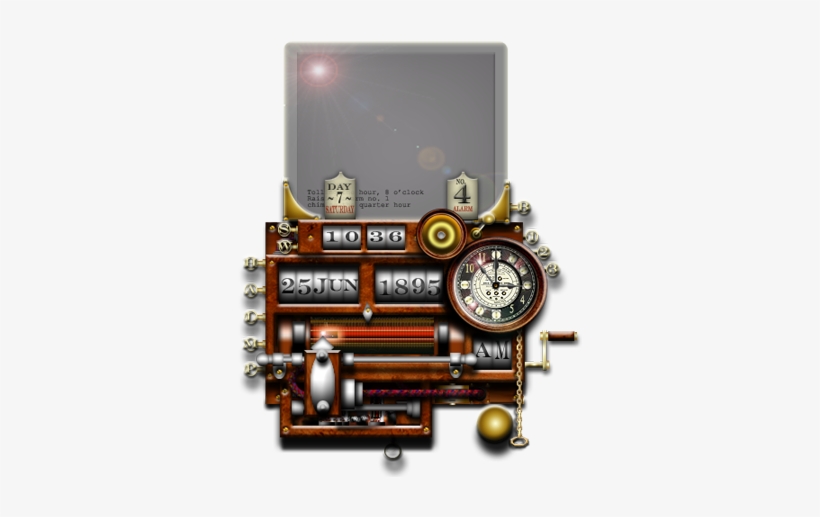 Steampunk Frame Png Http - Steampunk, transparent png download