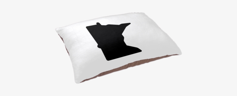 Minnesota Pet Bed In White And Black Side View - Minnesota, transparent png download