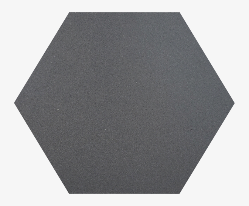 Hexagon Dark Gray - Concrete, transparent png download
