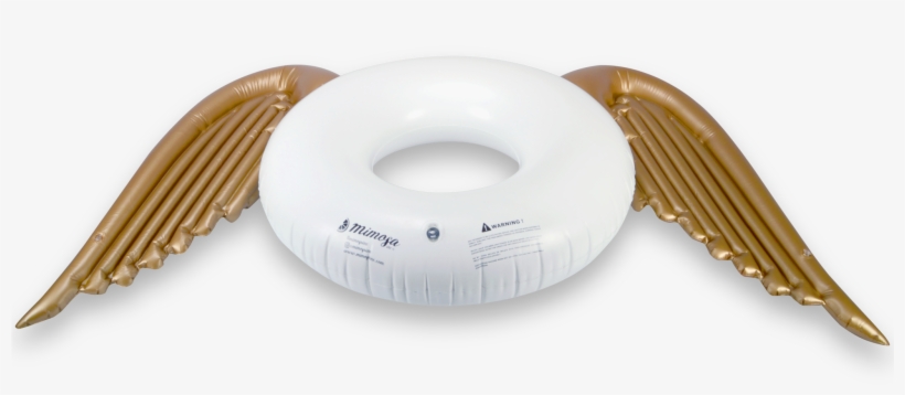 Angel Wings Round Tube Pool Float - Swimming Pool, transparent png download