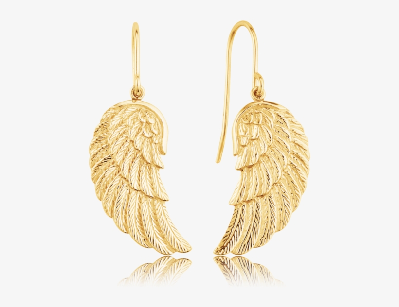 Earrings Wing Gold Ere Wing G - Engelsrufer Where The Angels Fly Ere-wing, transparent png download