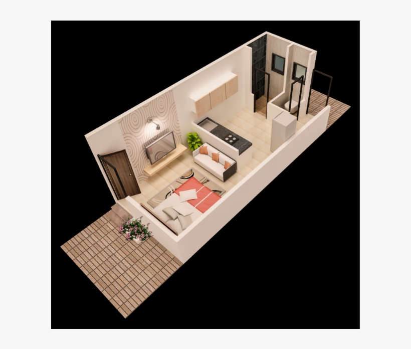 Kalpataru Layout Plan - Floor Plan, transparent png download