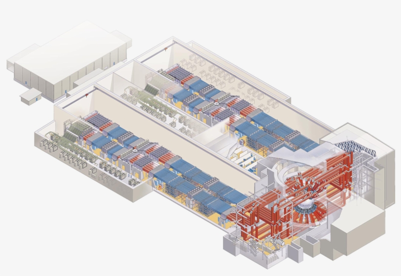 Nif Building Layout - National Ignition Facility 2017, transparent png download