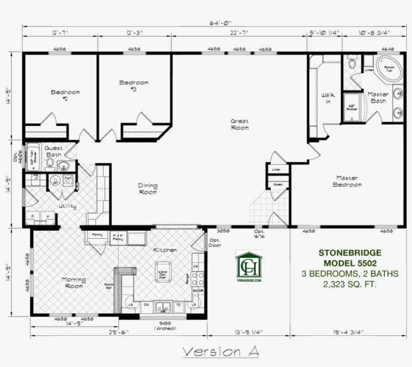 Stonebridge-5502 Floorplan - Building, transparent png download
