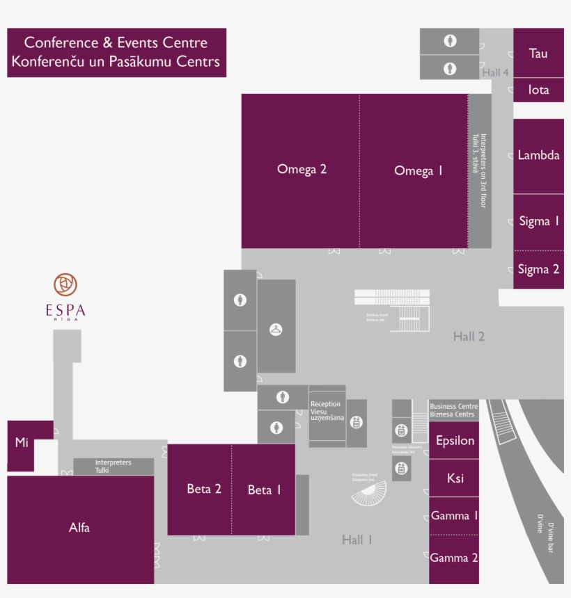 Floor Plan - Simple Hotel Floor Plan, transparent png download