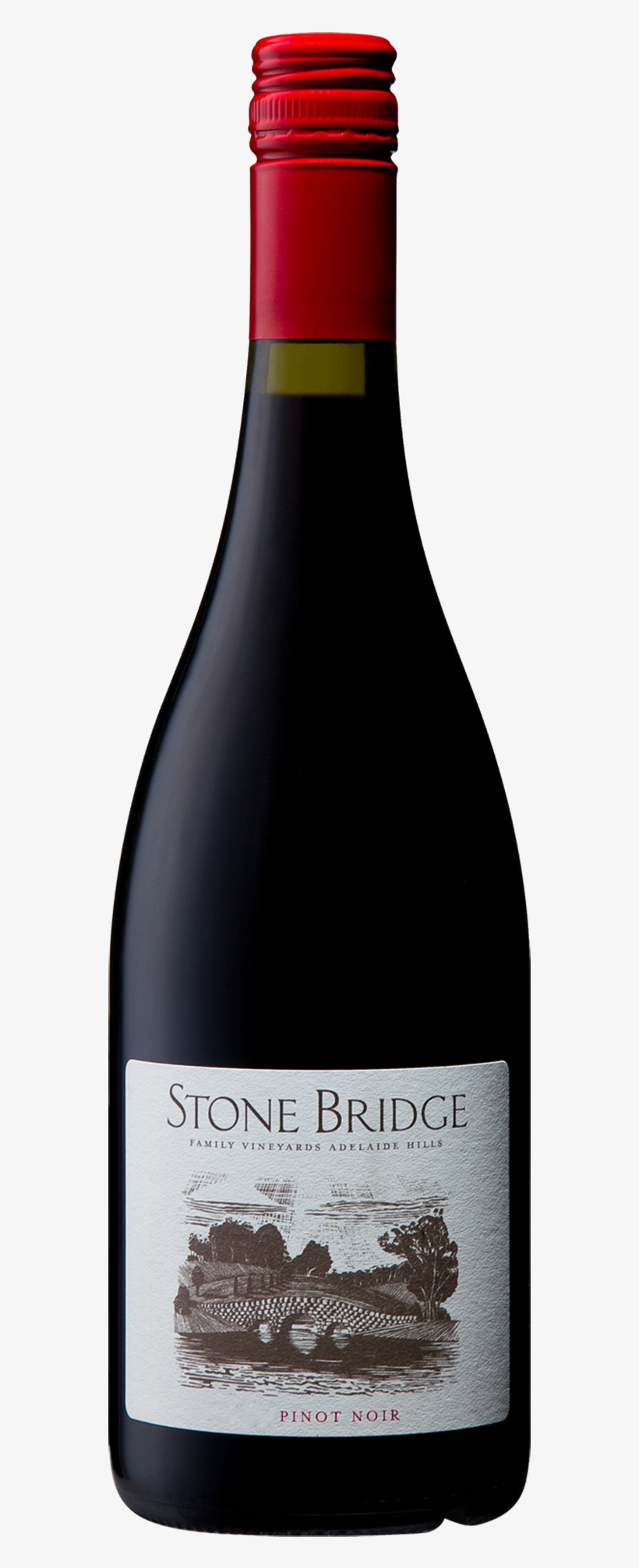 Stone Bridge Pinot Noir 2014 - Wine, transparent png download