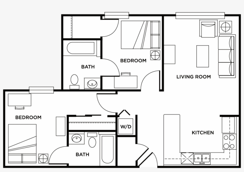 The Deluxe Layout Give You The Features Of The Standard, - Diagram, transparent png download