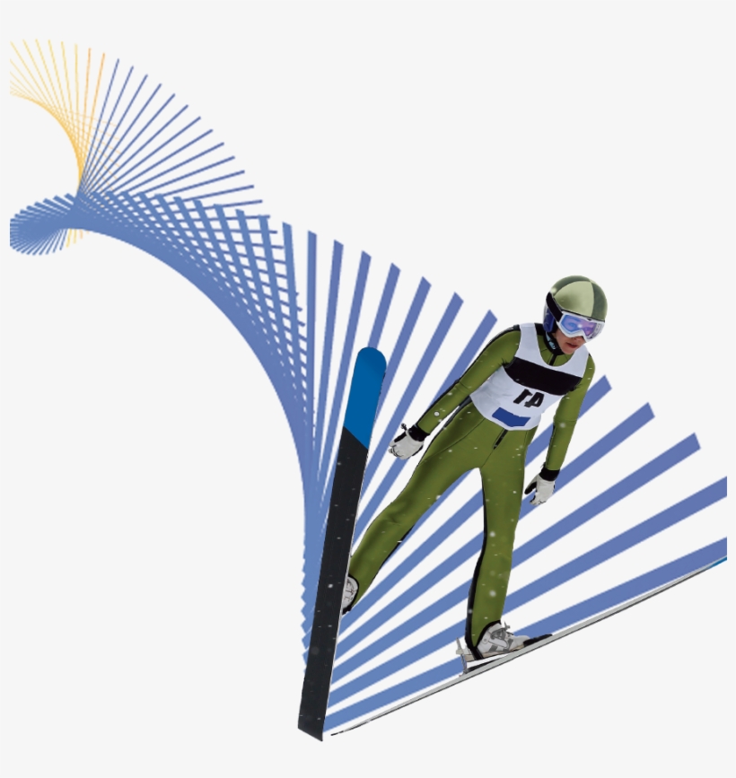 Visa Skier - Nordic Combined, transparent png download