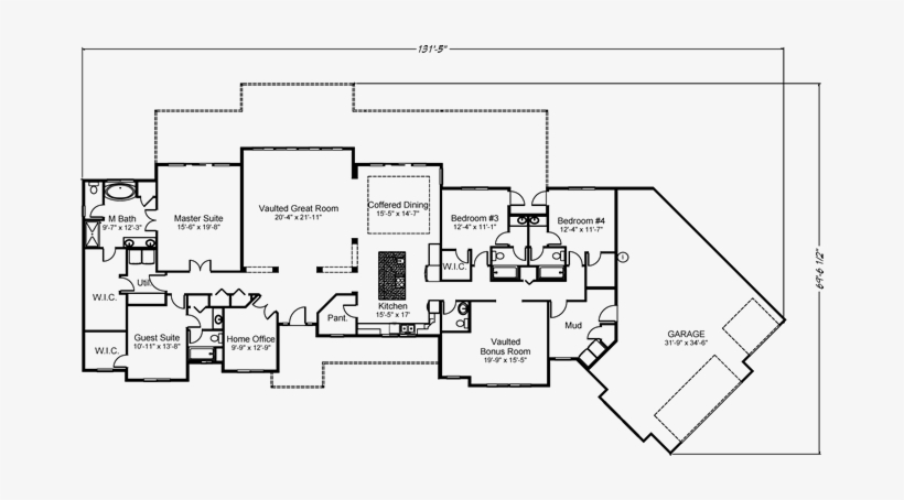 Shadow Creek Floor Plan - Arizona, transparent png download