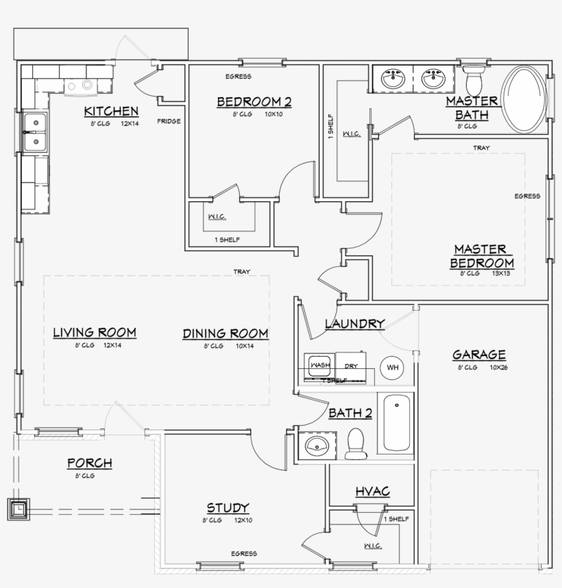 America Floor Plan - Floor Plan, transparent png download