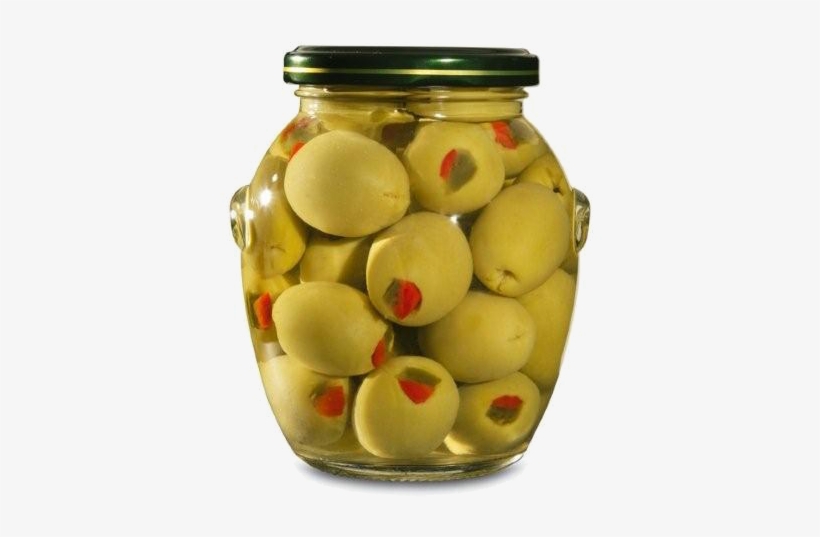 Aiolia's Premium Green Olives In Orchio And Cylinder - Jar Of Green Olives, transparent png download