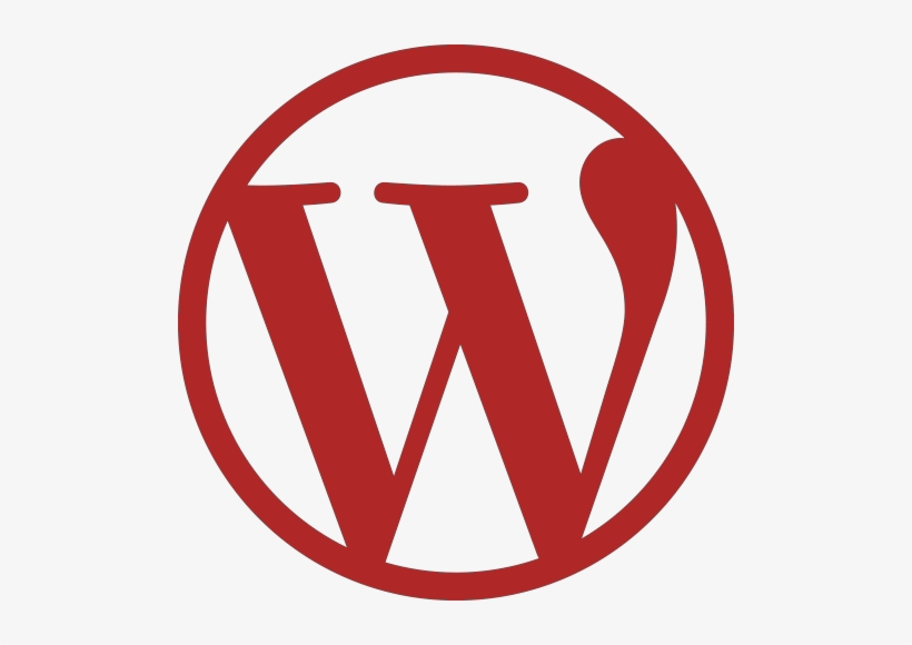 Wordpress Website Packages - Website Logo In Red, transparent png download