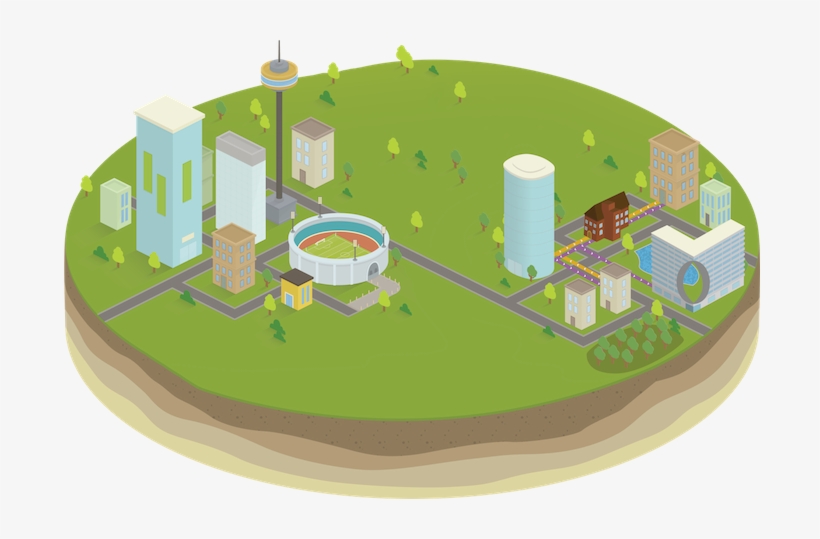 Green Square Plus Flyer - Playground, transparent png download