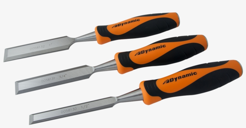 3 Piece Wood Chisel Set - Japanese Saw, transparent png download