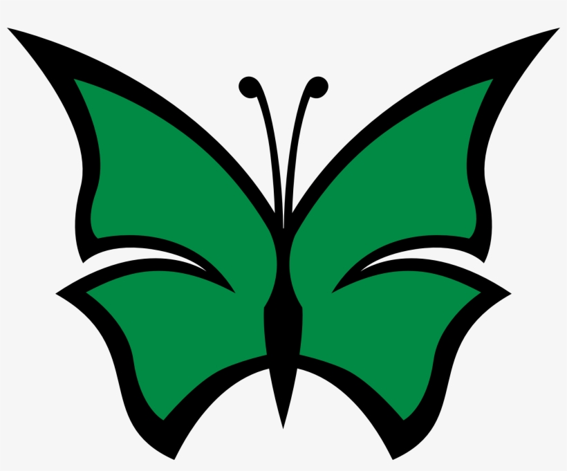 Butterfly 23 Color Colour Spring Green 4 Peace Xochi - Butterfly Clip Art All Colors, transparent png download