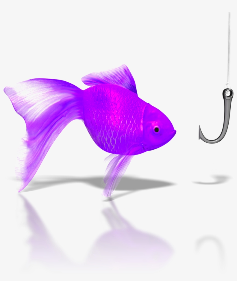 Goldfish Hook - Pressman Toy Let's Go Fishin', transparent png download