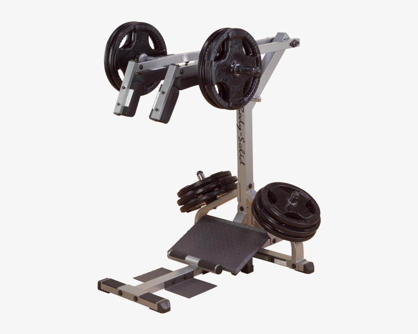 Body-solid Leverage Squat Calf Machine Gscl360 - Hack Squat Body Solid, transparent png download