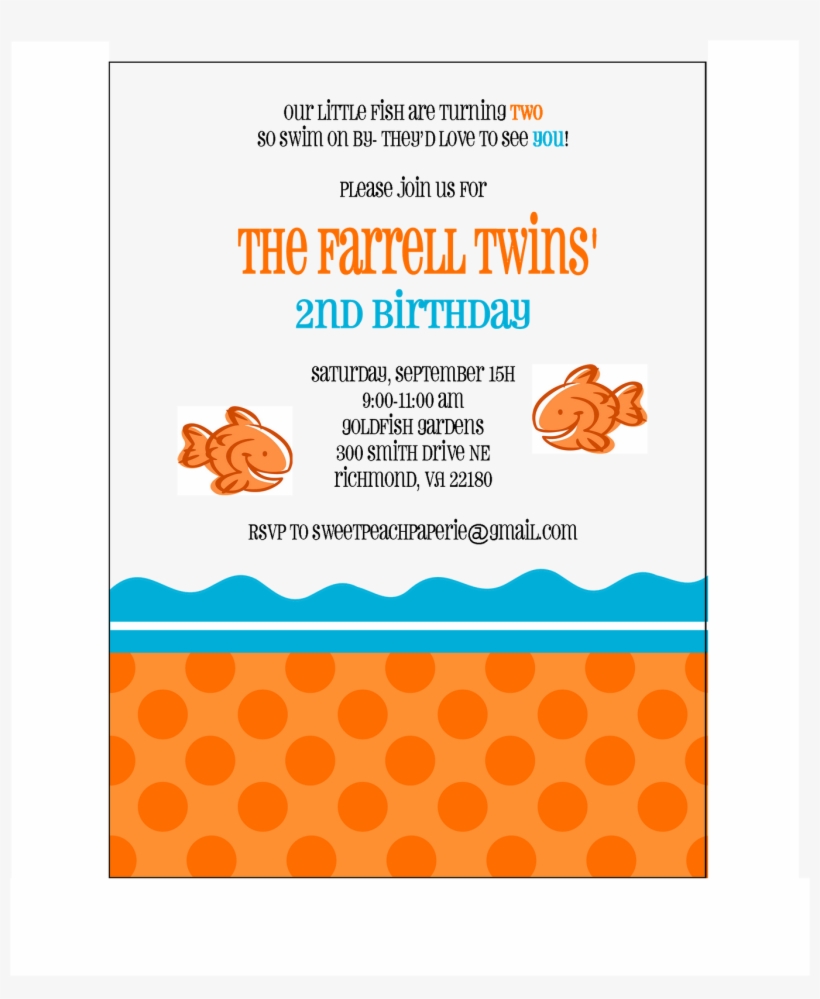 I Think This Is The Cutest Theme For Toddlers Goldfish - Illustration, transparent png download