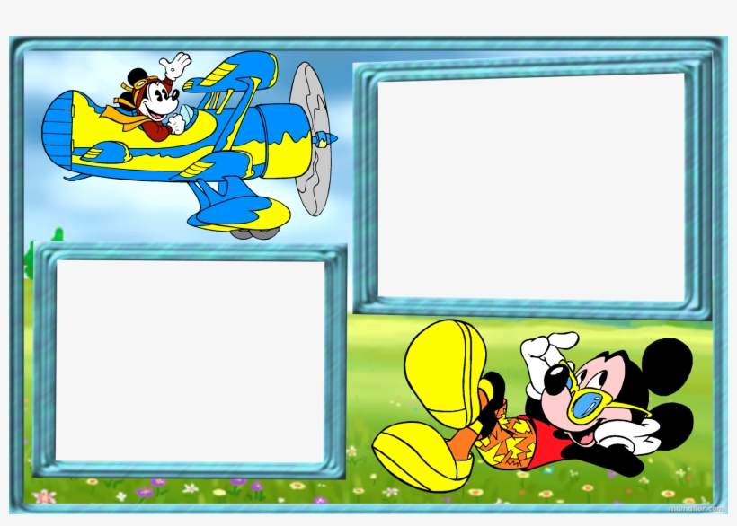 Marco De Fotos De Retro Mickey Mouse, transparent png download