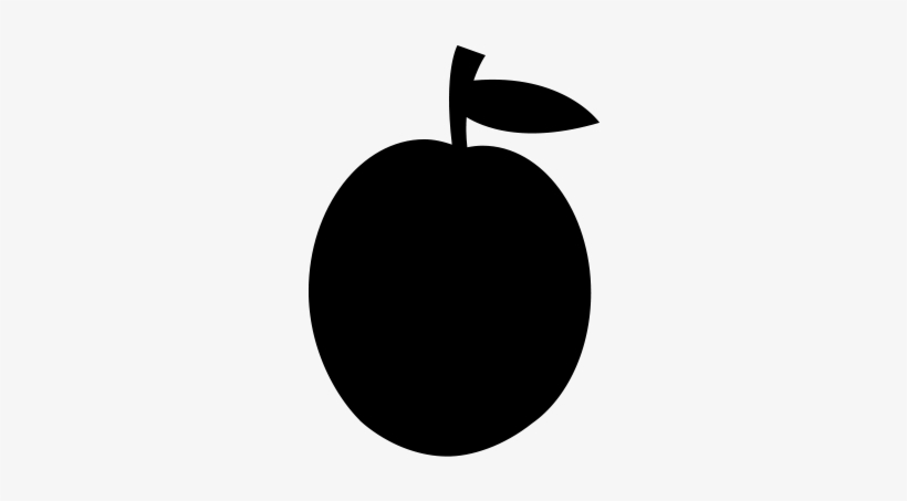 Free Plum Icon Png Vector - Apple, transparent png download