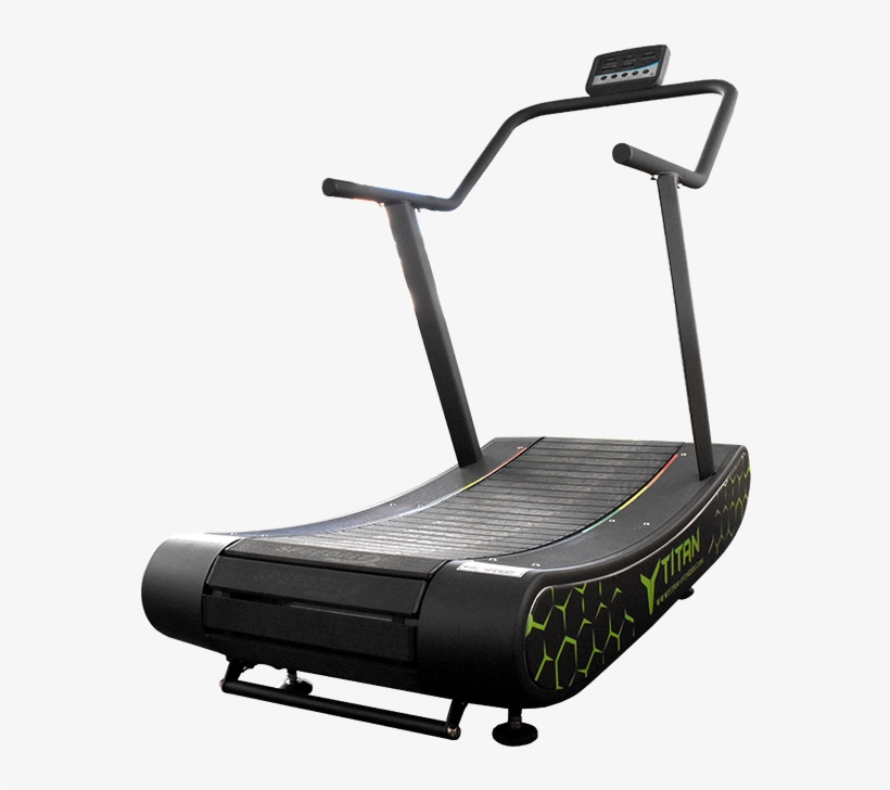 Titan Fitness Curved Treadmill - Treadmill, transparent png download