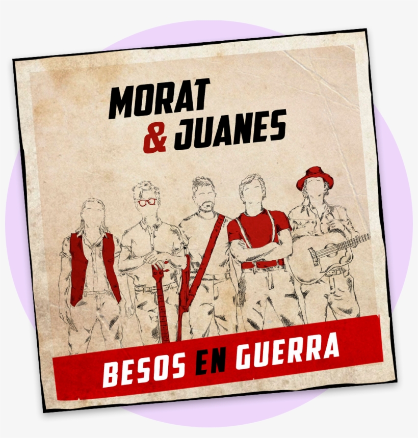 Out Now"besos En Guerra" By Morat - Besos En Guerra, transparent png download