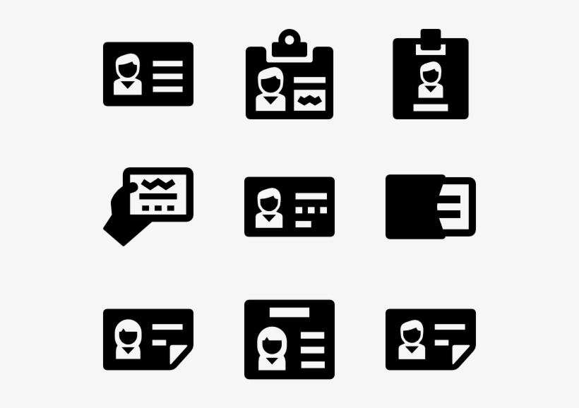 Employee Cards - Icon List, transparent png download