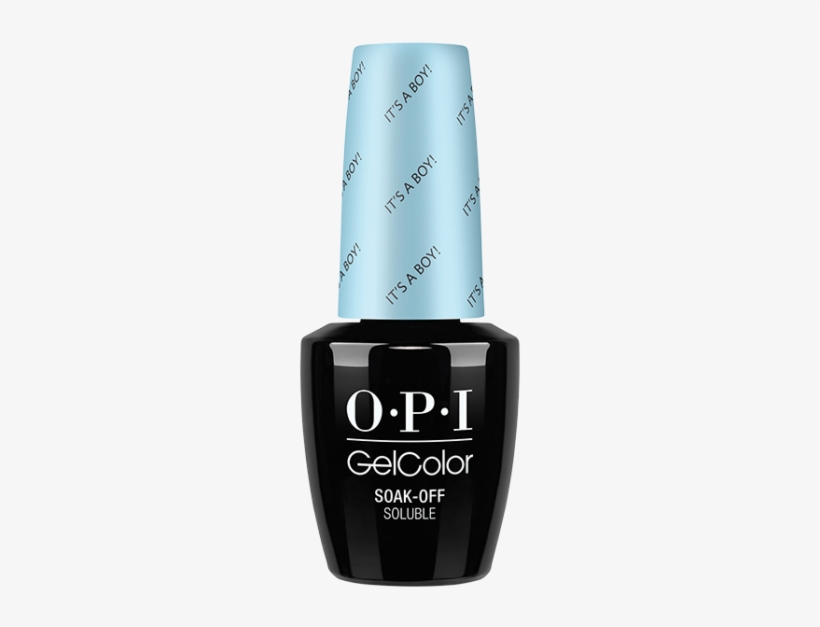 Opi Gelcolor- It's A Boy - Opi Can T Read Without My Lipstick Gel, transparent png download