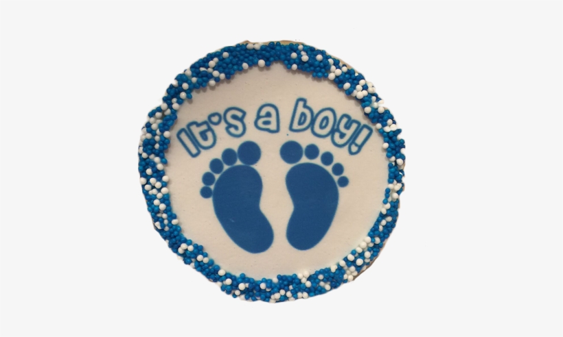 It's A Boy Sugar Cookies With Nonpareils - It's A Boy 8 1" Buttons Pins Pregnant Party Favor Maternity, transparent png download
