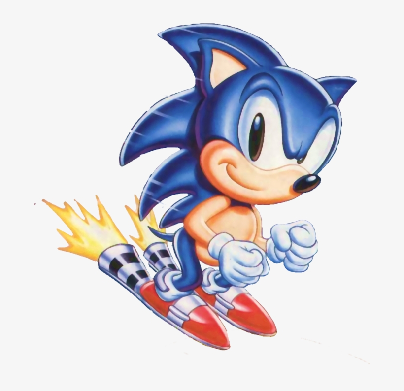Rocket Shoes - Sonic Triple Trouble Sonic, transparent png download