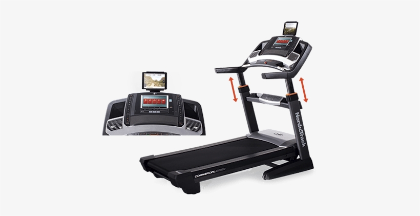 Nordictrack 2450 Vs 2950 Treadmill - Nordictrack Commercial 2950 Folding Treadmill, transparent png download