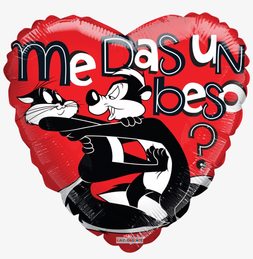 Pepe Le Peu Besos Jumbo - Pepe Le Pew Y Penélope, transparent png download