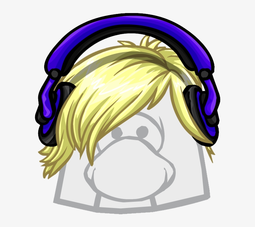 The Tunage Clothing Icon Id 1381 Updated - Club Penguin Optic Headset, transparent png download