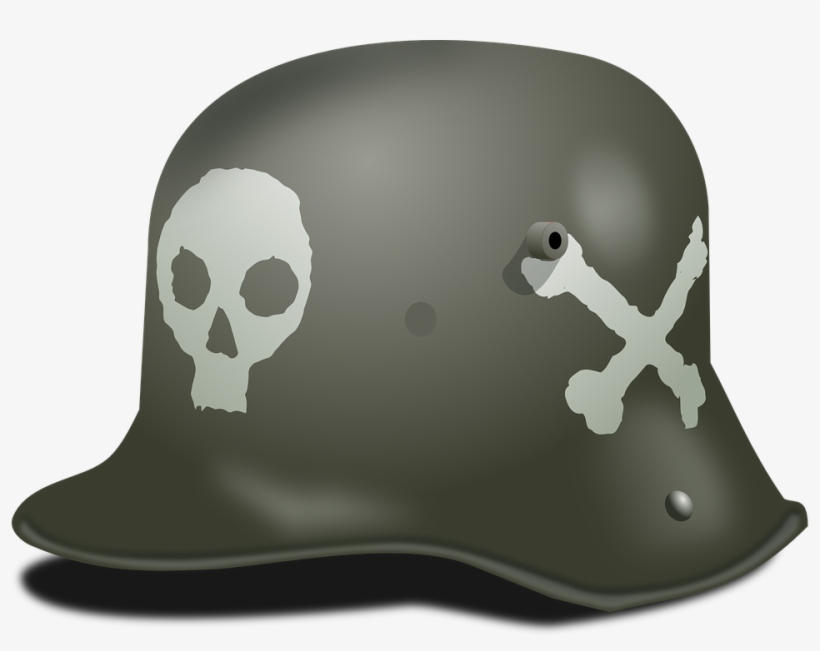 Hardhat, German, Helmet, World War 2, Ww2, Wwii, Nazi - Stormtrooper Helmet German, transparent png download