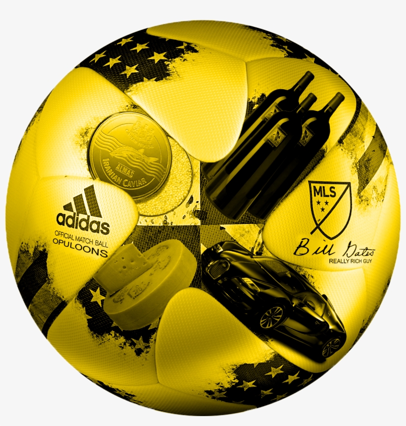 Special Edition Gold Plated Opuloons Mls Ball Available - Adidas Krasava Fifa Confederations Cup Official Match, transparent png download