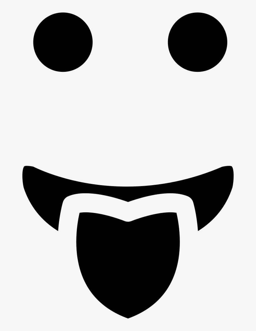 Emoticon Square Rounded Face With Tongue Out Of The, transparent png download