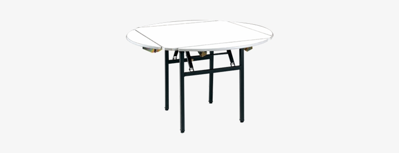 Round Square Banquet Table - Folding Table, transparent png download