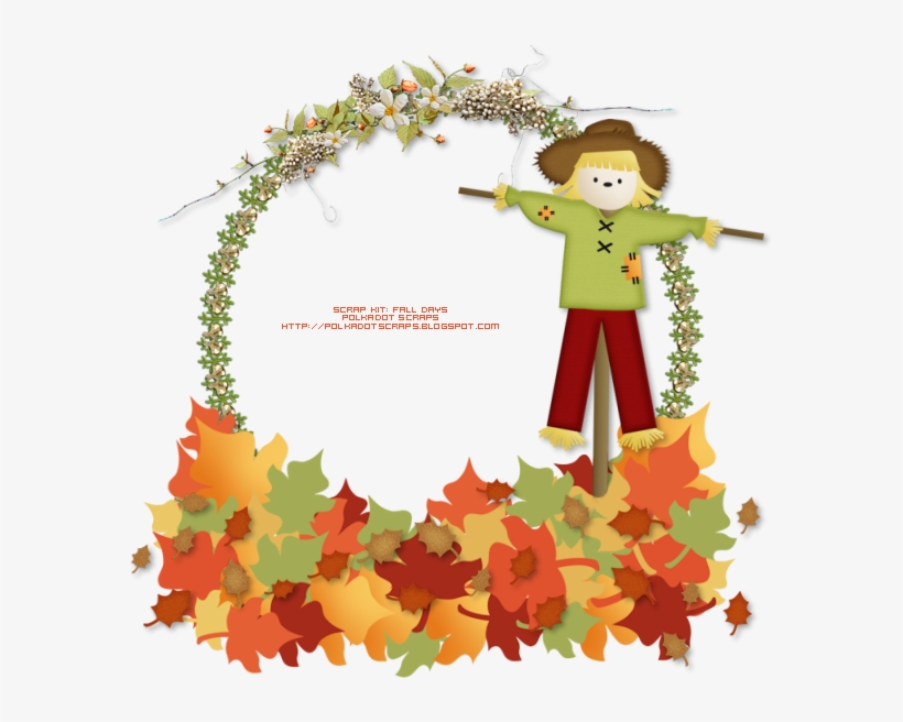 The Kit Used Was Fall Days By Polka Dot Scraps - Illustration, transparent png download